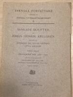 Samlade skrifter V:1 H&auml;fte 1-2, V:2 h&auml;fte 1-2, !V: h&auml;fte 3 samt IX. andra h&auml;ftet. Se mer bilderna