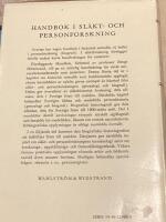 Handbok i sl&auml;kt och personskildring