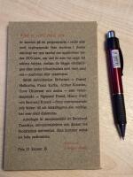 Vad vi varit med om . Id&eacute;debatt och dikt i v&aring;r tid. En antologi 