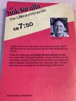 Docent &Aring;ke Ternvall ser en syn