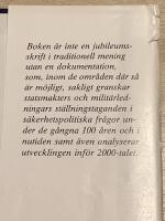 F&ouml;rsvar f&ouml;r frihet och fred : Defence for freedom and peace : svensk s&auml;kerhetspolitik och totalf&ouml;rsvar : tillbakablick - framtid : Allm&auml;nna f&ouml;rsvarsf&ouml;reningens 100-&aring;rsjubileum 