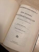Verdandis sm&aring;skrifter inbundna i ett band: Om m&auml;nniskans ursprung (Gottrid Adlerz 102 sid) Istiden ett skede i jordens historia A.G. H&ouml;gbom 52 sid) Den stora Franska revolutioen Otto v. Zweigberg 61 sid) Den svenska nykterhetsr&ouml;relsen Jo0han Bergman 56 sid) Gladstone, (Gustaf Sj&ouml;steen 40 sid), Carl Larsson (av Georg Nordensvan 44 sid) Anders Zorn (Tor Hedberg 30 sid) Charles Darwin (Gottfrid Adlerz 103 sid ) Hecvig Charlotta Nordenflycht (av Yvonne &Ouml;stergren 50 sid)  Fredrika Bremer (av Sverker Ek 32 sid) Beethoven ( Av Karl-Erik Forslund 28 sid)