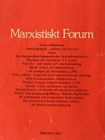 Marxistiskt forum nr 7-8 - 1976