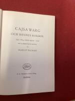 Kajsa Warg och hennes kokbok