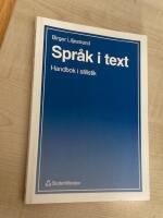 Spr&aring;k i text