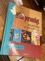 M&aring;la personligt p&aring; sm&aring; ting av tr&auml; och zink