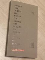 Boken om boken : i bildat s&auml;llskap under fyra decennier