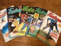 Fantomen Nr 18 1972, Nr 17 1974 Nr 25 1974, Nr 16 1977, Nr 4 1978