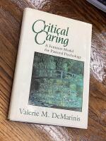 Critical caring : a feminist model for pastoral psychology