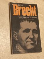 Bertolt Brecht - Liten hj&auml;lpreda f&ouml;r teatern och andra skrifter i samma &auml;mne
