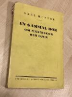 En gammal bok om m&auml;nniskor och djur