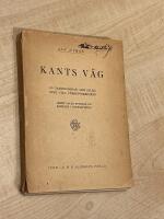 Kants v&auml;g - en tankebiografi som inledn ing till f&ouml;rnuftskritiken