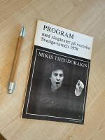 Program med s&aring;nger p&aring; svenska . Svenska turn&eacute;n 1978