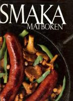 Smaka - matboken 1-2