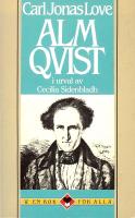 Carl Jonas Love Almqvist i urval av Cecilia Sidenbladh