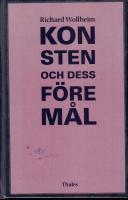 Konsten och dess f&ouml;rem&aring;l