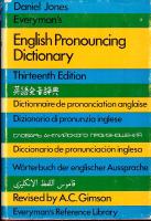 Everymans English Pronuncing