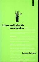 &Ouml;iten ordlista f&ouml;r nusvenskar