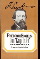 Om Kapitalet av Karl Marx