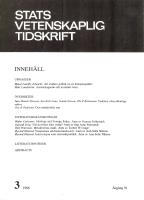 Statsvetenskaplig tidskrift 3/1988: Att studera politik ur ett k&ouml;nsperspektiv, Ansvarstagande och normativ teori