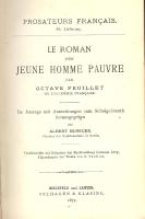 Le roman d&uacute;n jeune homme pauvre