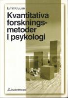 Kvantitativa forskningsmetoder i psykologi