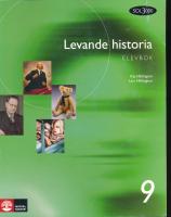 SOL 3000 Levande historia 9 Elevbok