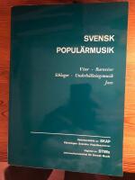 Svensk popul&auml;rmusik - visor, barnvisor, schlager, underh&aring;llningsmusik, jazz