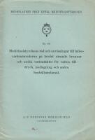 Meddelanden fr&aring;n Kungl. Medicinalstyrelsen nr 86. Medicinalstyrelsens r&aring;d och anvisningar till h&auml;lsov&aring;rdsn&auml;mnderna p&aring; landet r&ouml;rande brunnar och andra vattent&auml;kter f&ouml;r vatten till dryck, matlagning och andra hush&aring;lls&auml;ndam&aring;l. 