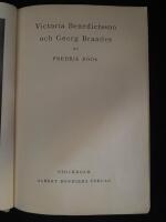 Victoria Benediktsson och Georg Brandes