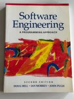 Software engineering - a programming approach