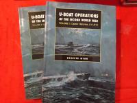 U-boat operations of the second world war. Volume 1: Carees Histories, U1-U510 + Volume 2: Career Histories, U51 1-UIT25