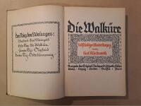 Der Ring des Nibelungen. Ein B&uuml;hnenfestspiel f&uuml;r drei Tage und einen Vorabend. Die Walk&ucirc;re. Vollst&auml;ndiger Klavier-Auszug von Karl Klindworth