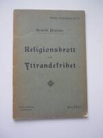 Religionsbrott och yttrandefrihet