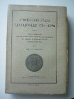 Stockholms stads t&auml;nkeb&ouml;cker 1514-1520
