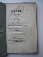 Maxel, parodi p&aring; Axel af Esaias Tegn&eacute;r