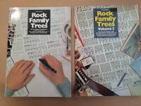 Pete Frame's Rock family trees. The Developement and history of rock bands from Gene Vincent and The Caps to Ian Dury and The Blockheads (volym 1 och 2)