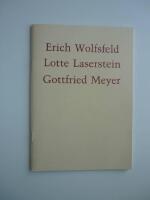 Utst&auml;llningskatalog; Erich Wolfsfeld Lotte Laserstein Gottfried Meyer 1990-1991