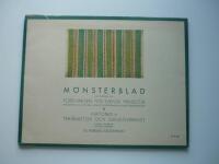 M&ouml;nsterblad utgivna av Svensk Hemsl&ouml;jd. Kartong 6. Trasmattor och s&auml;ng&ouml;verkast