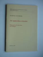 Att uppteckna ortnamn : bakgrund och praktiska anvisningar