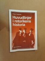 Huvudlinjer i retorikens historia