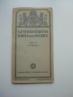 Generalstabens karta &ouml;ver Sverige. Blad 55 Finsp&aring;ng. Skala 1:100 000
