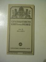 Generalstabens karta &ouml;ver Sverige. Blad 52 Mellerud. Skala 1:100 000