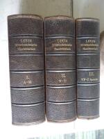 Mittelhochdeutsches Handw&ouml;rterbuch I - III.  (A - Z)