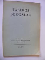 TABERGS BERGSLAG II. 1934