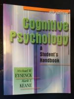 Cognitive Psychology Ed4