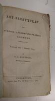 &Aring;rs-Ber&auml;ttelse om Svenska L&auml;kare-S&auml;llskapets arbeten. Lemnad den 7 October 1823 af C J Ekstr&ouml;m, S&auml;llskapets Secreterare