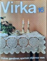 Virka dukar, gardiner, spetsar, stj&auml;rnor mm