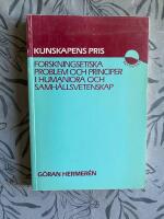 Kunskapens pris : forskningsetiska problem och principer i humaniora och samh&auml;llsvetenskap