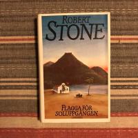 Flagga f&ouml;r soluppg&aring;ngen